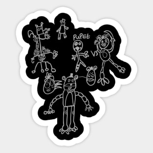 freddys Sticker